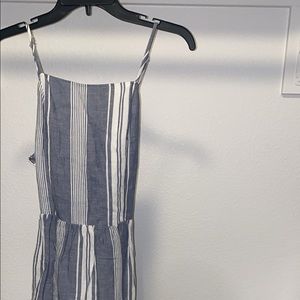 Mid calf stripe dress